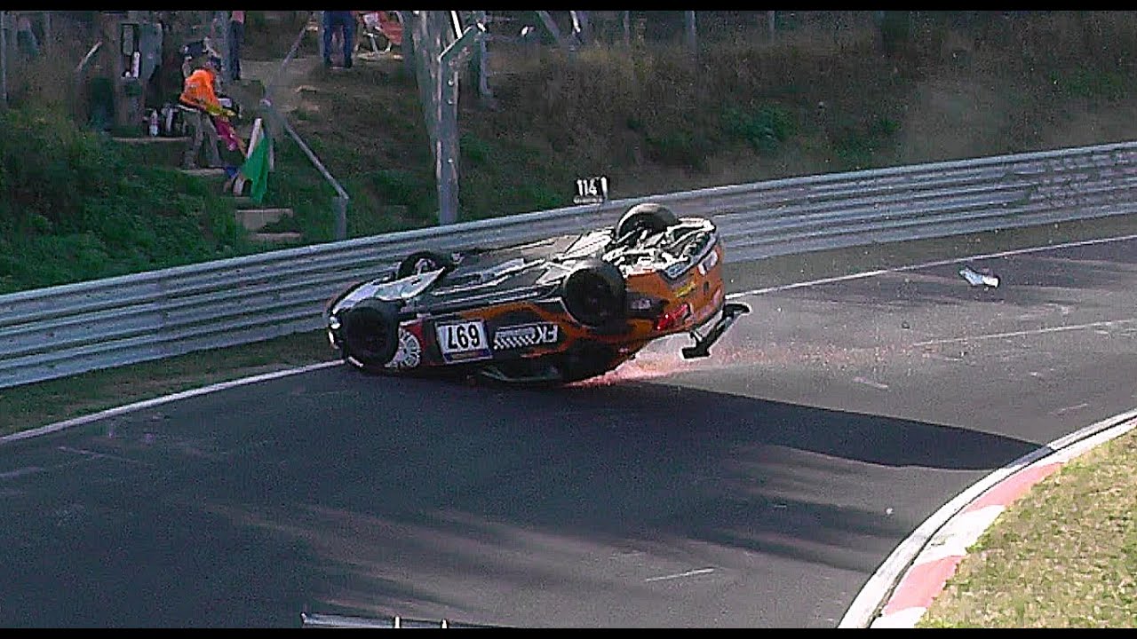 Highlights Vln Heavy Crash Action N Rburgring Nordschleife