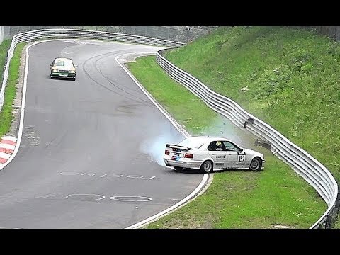 Crash & Fail Compilation Nürburgring Nordschleife | RingTube