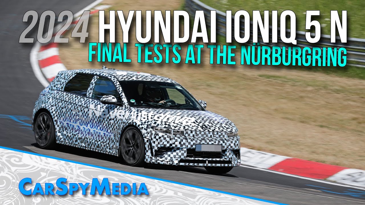 2024 Hyundai IONIQ 5 N Prototype With 650 Horsepower Spied Final ...